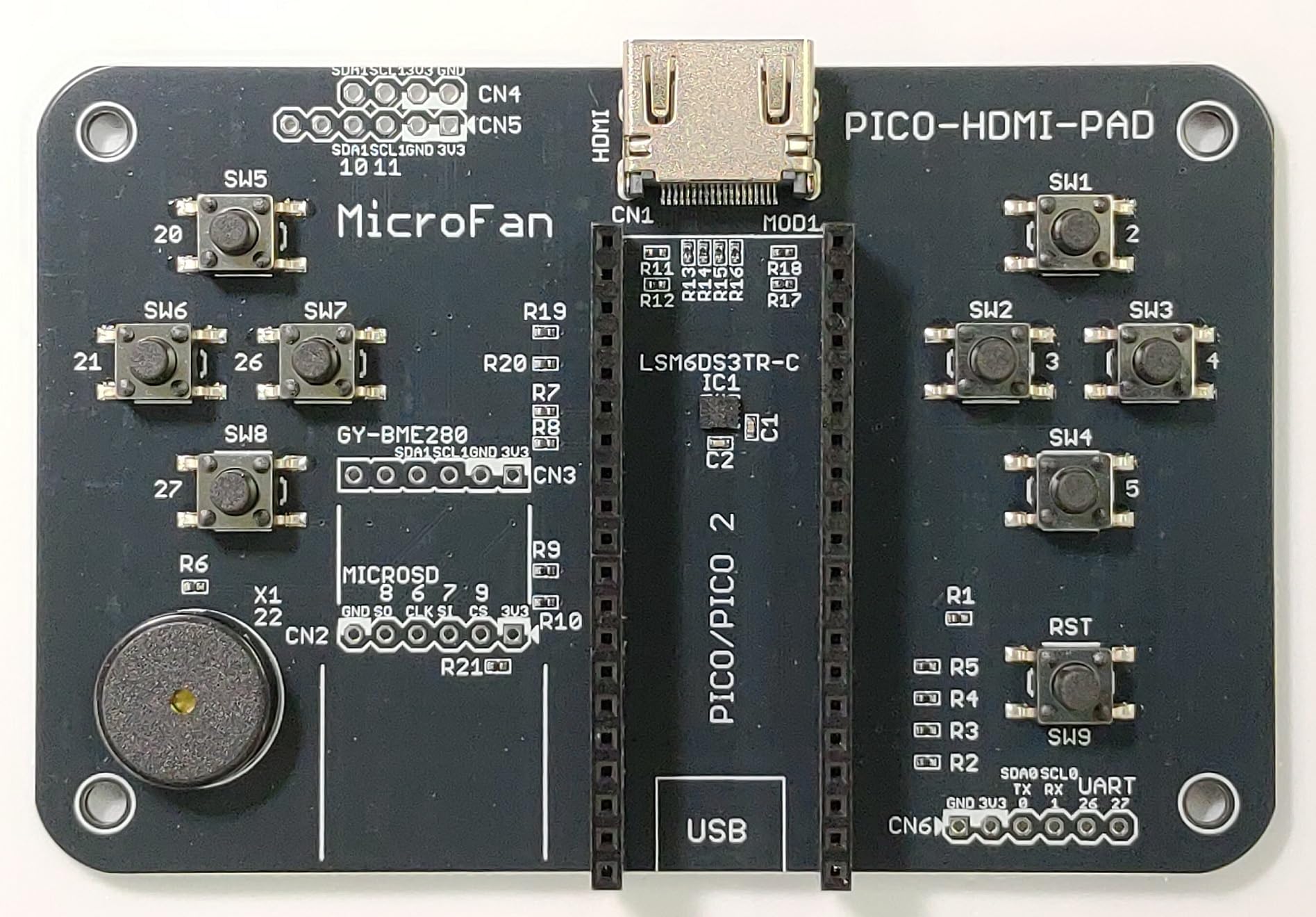 Amazon.co.jp: PICO-HDMI-PAD (PicoDVI対応: Raspberry Pi PICO/PICO W